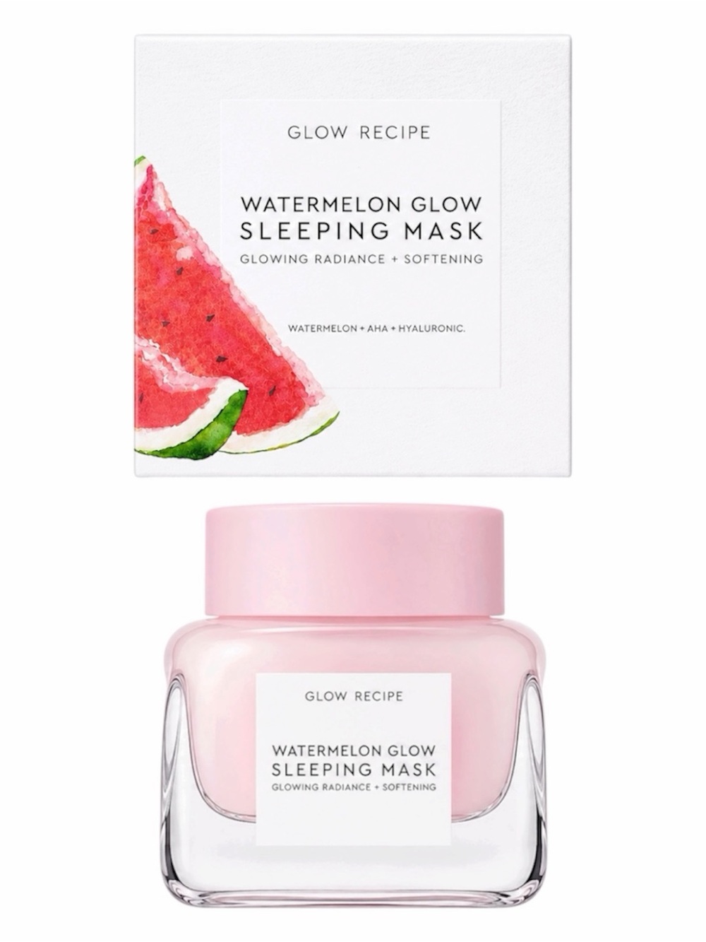 GLOW RECIPE WATERMELON + AHA GLOW SLEEPING MASK 80ML - BNIB (DISCONTINUED)
